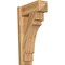 Ekena Millwork Merced Rough Sawn Arts and Crafts Outlooker, Western Red Cedar, 8"W x 22"D x 34"H OUT08X22X34MRC03RWR - alternate 1